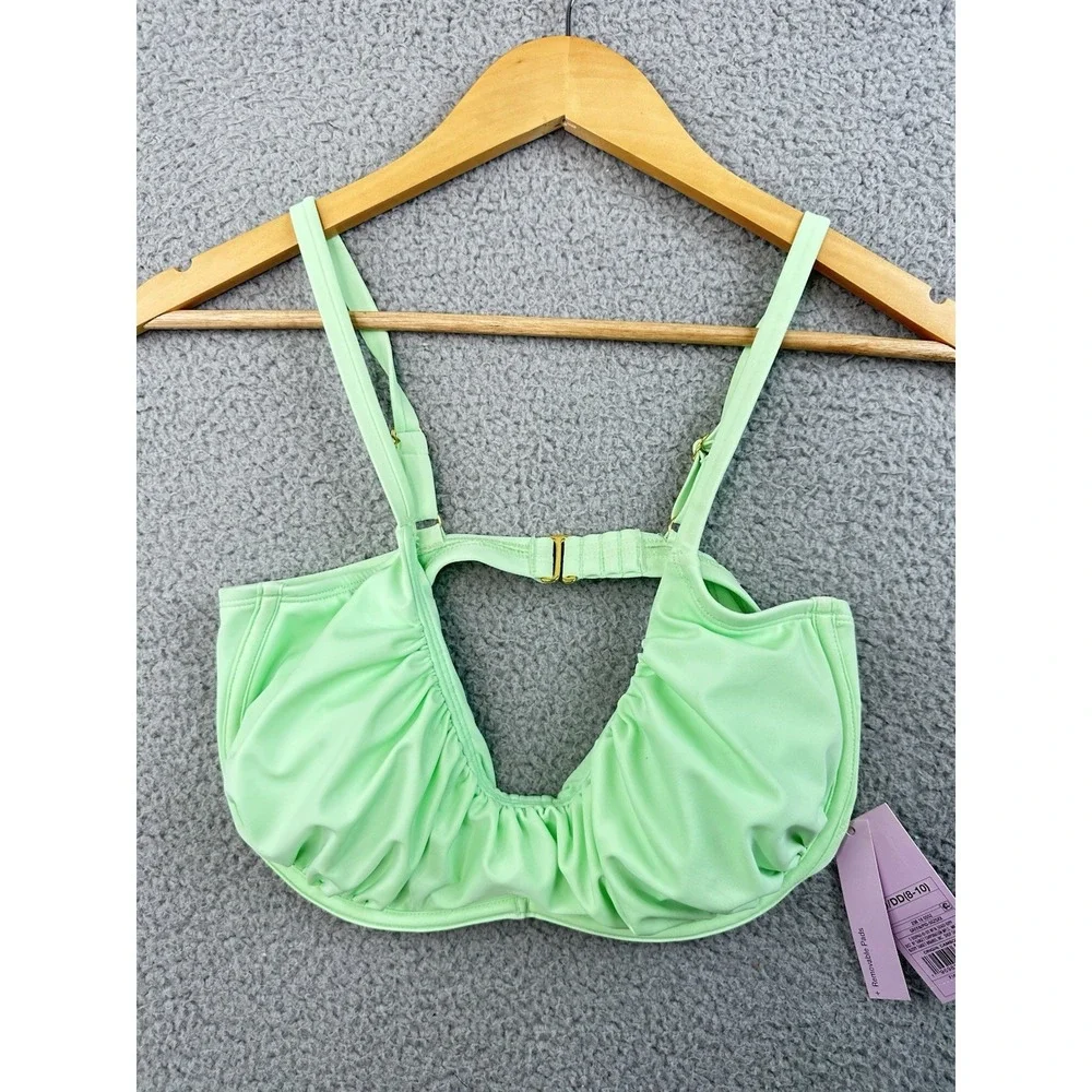 Wild Fable Bikini Set: TOP 8-10 D/DD And Bottom XL (16) Green NWT